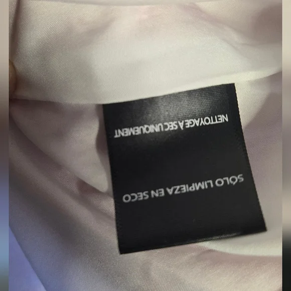 Nicole Miller Pink and White Patterned Garment (2b) - Picture 7 of 11